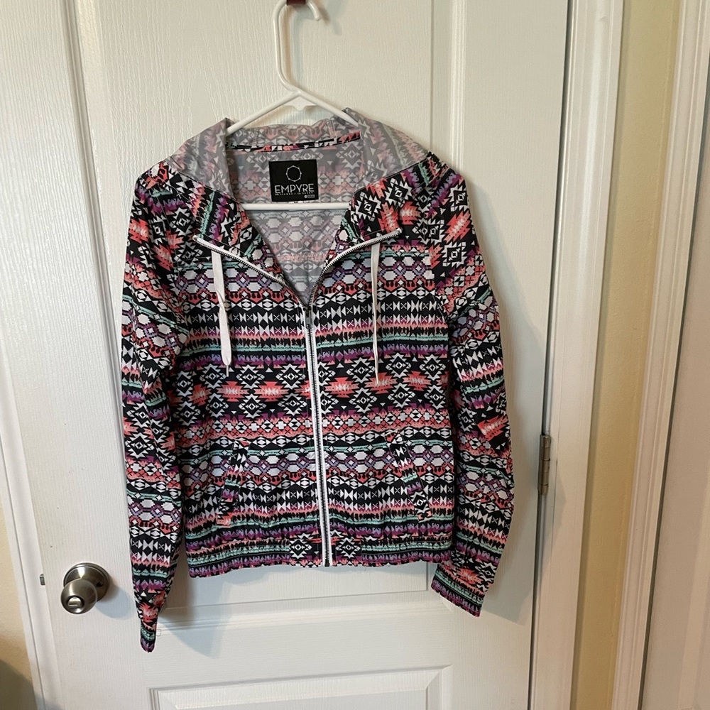 Empyre Aztec Windbreaker Jacket